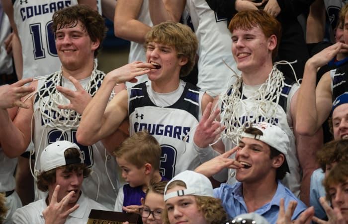 Breese Central vs Breese Mater Dei Illinois boys basketball February 23 2023 Paul Halfacre 15658